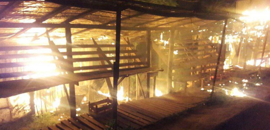 Херсонской области продолжаются поджоги: горел рынок возле села Шевченково