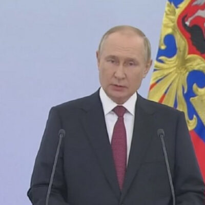 Путін оголосив про анексію частин 4 областей України і запропонував перемовини