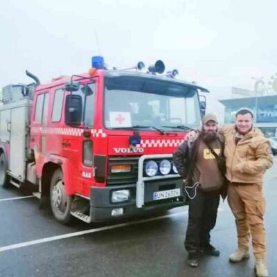 В Нововоронцовскую громаду прибыл пожарный автомобиль из Норвегии
