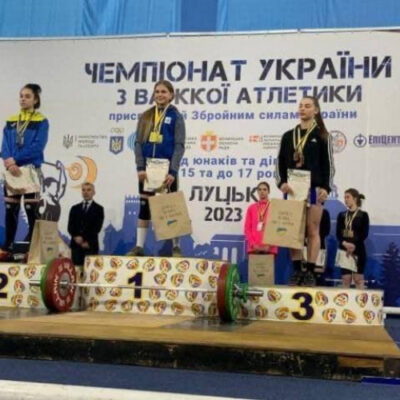 Херсонська важкоатлетка здобула нагороду на Чемпінаті України серед юнаків та дівчат