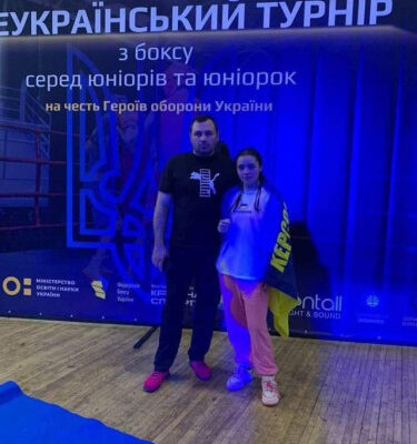 Юна херсонська боксерка здобула медаль на всеукраїнському турнірі