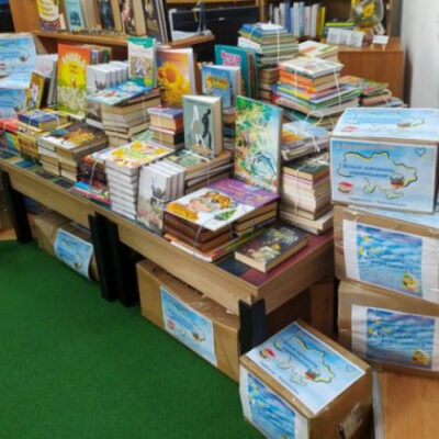 Чорнобаївська громада отримала понад 1200 книжок