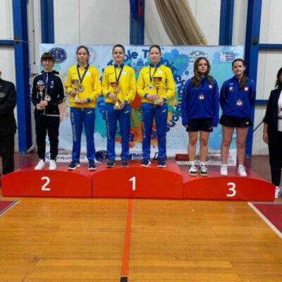 Золото та бронзу на чемпіонаті Європи з настільного тенісу здобула спортсменка з Херсонщини