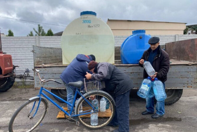 Питну воду жителям окупованого Таврійська буде важко застати