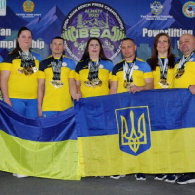 Паралімпійці України здобули 35 мелалей КС з пауерліфтингу та жиму лежачи
