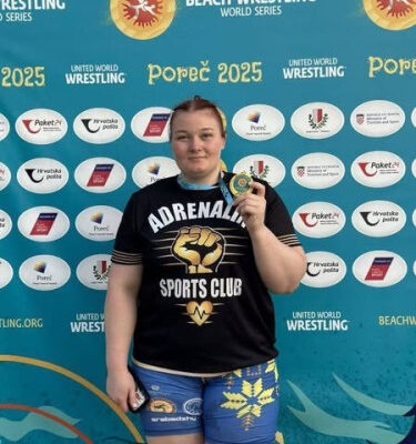 Спортсменка з Херсонщини стала чемпіонкою на міжнародних змаганнях з пляжної боротьби