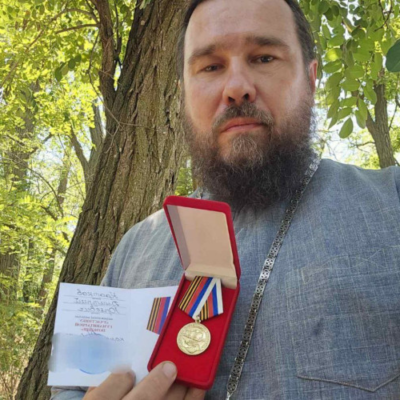 Послідовник Іуди з Сімферополя отримав на окупованій Херсонщині медаль