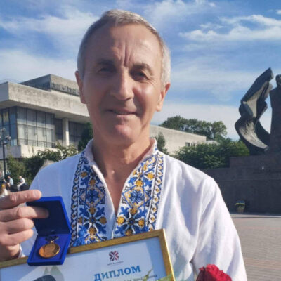 Херсонський поет Василь Загороднюк отримав премію імені Івана Франка
