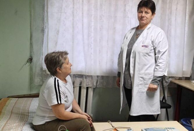 Медики з Херсонщини надали допомогу переселенцям у Дніпрі
